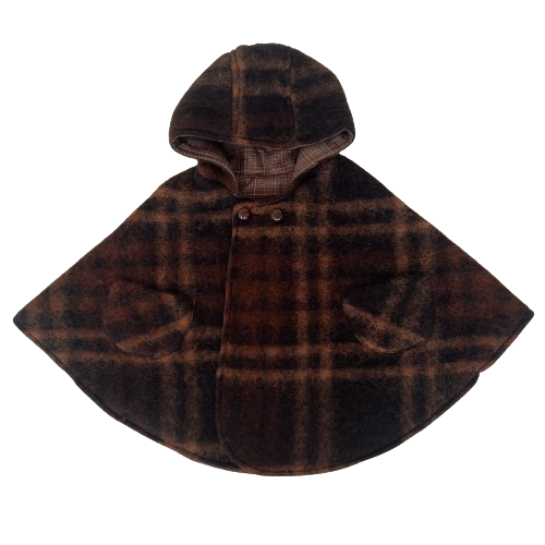 N Poncho - Chestnut