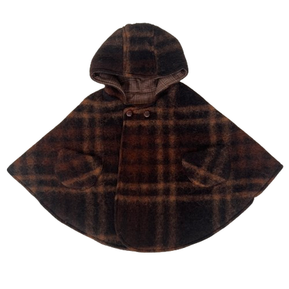 N Poncho - Chestnut