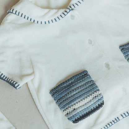 Bamboo Terry Marine Set - Sea Blue [Doucement] (25SS)
