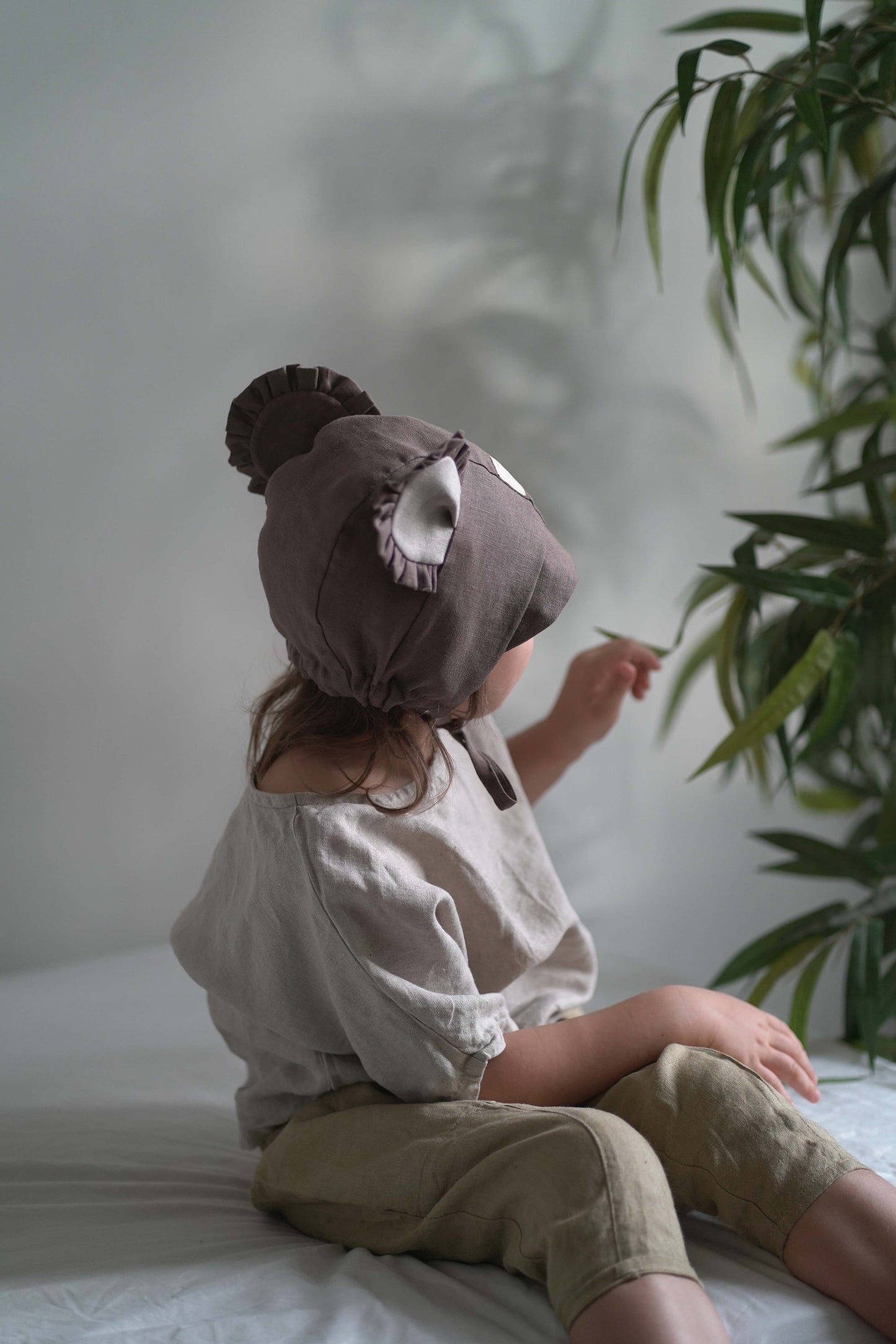 【オーダー会】'KOALA' LINEN BONNET [SHOMKA] 【2026年4月中旬以降順次発送】