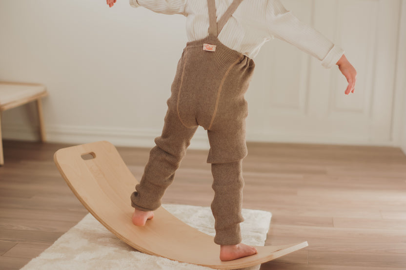 Retro Roomy Footless Tights - Peanut Blend [SILLY Silas]