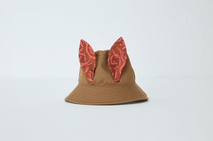AZULEJOS Beast Bucket Hat - brown [eLfinFolk] (26SS)