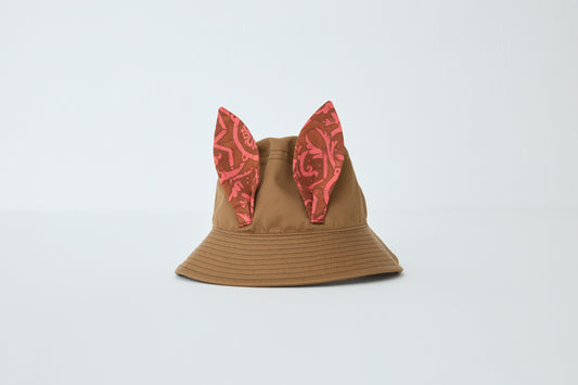 AZULEJOS Beast Bucket Hat - brown [eLfinFolk] (26SS)