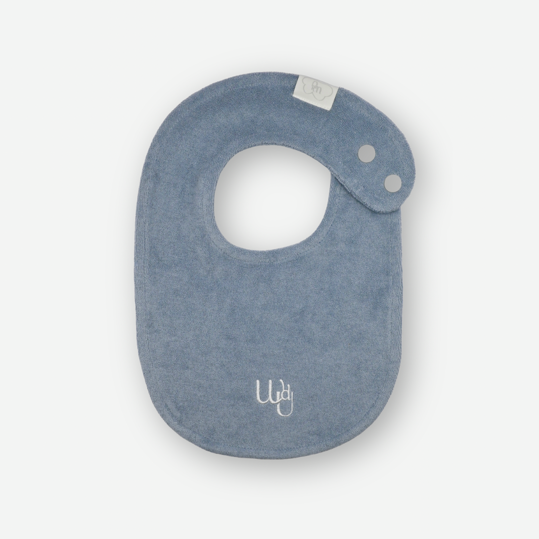 Cloud Terry Bibs - Pale Blue [wouldU]