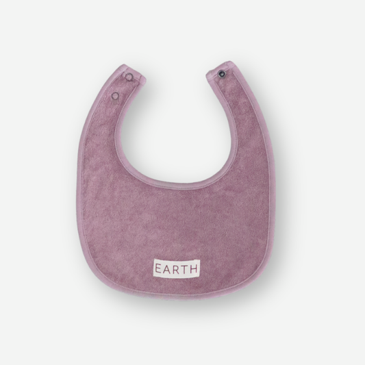 Organic Bib - Cotton Lavender [EARTH THE ARCHIVE] (26AW)