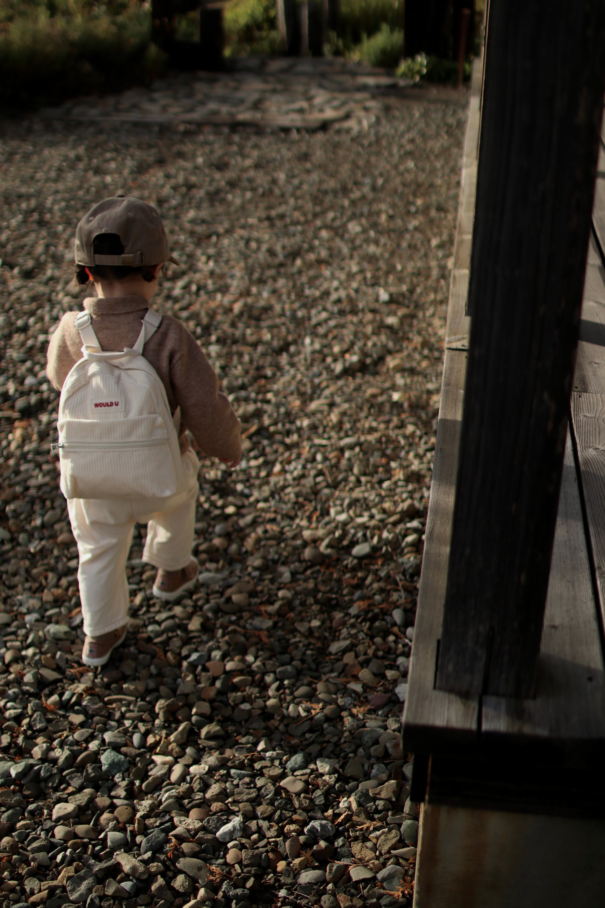 【オーダー会】Wouldu Corduroy Back Pack - Cream [wouldU]【2026年1月上旬以降順次お届け予定】