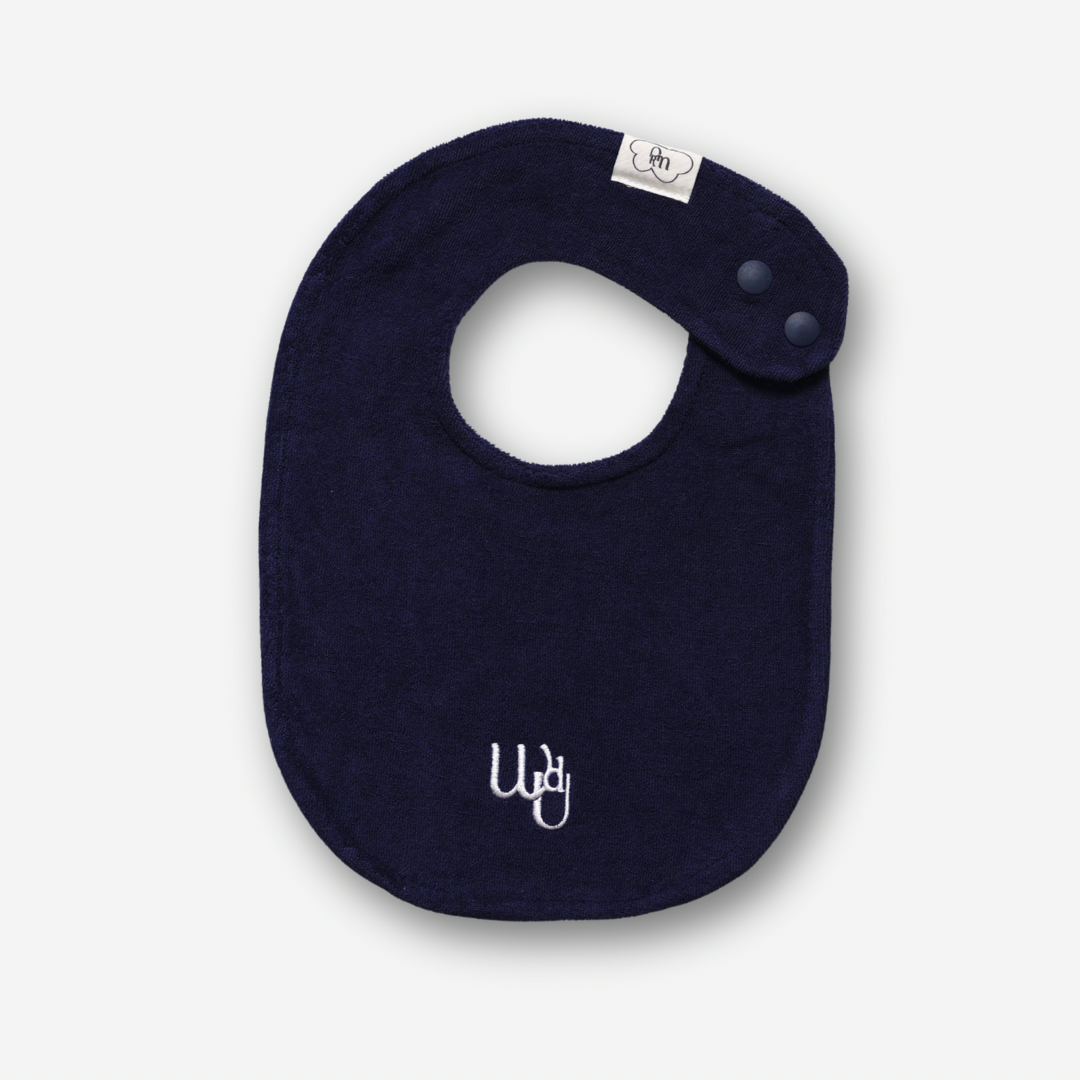 Cloud Terry Bibs - Deep Navy [wouldU]