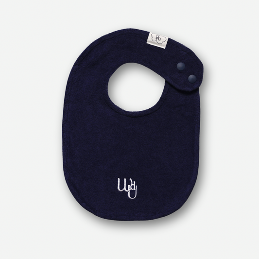 Cloud Terry Bibs - Deep Navy [wouldU]