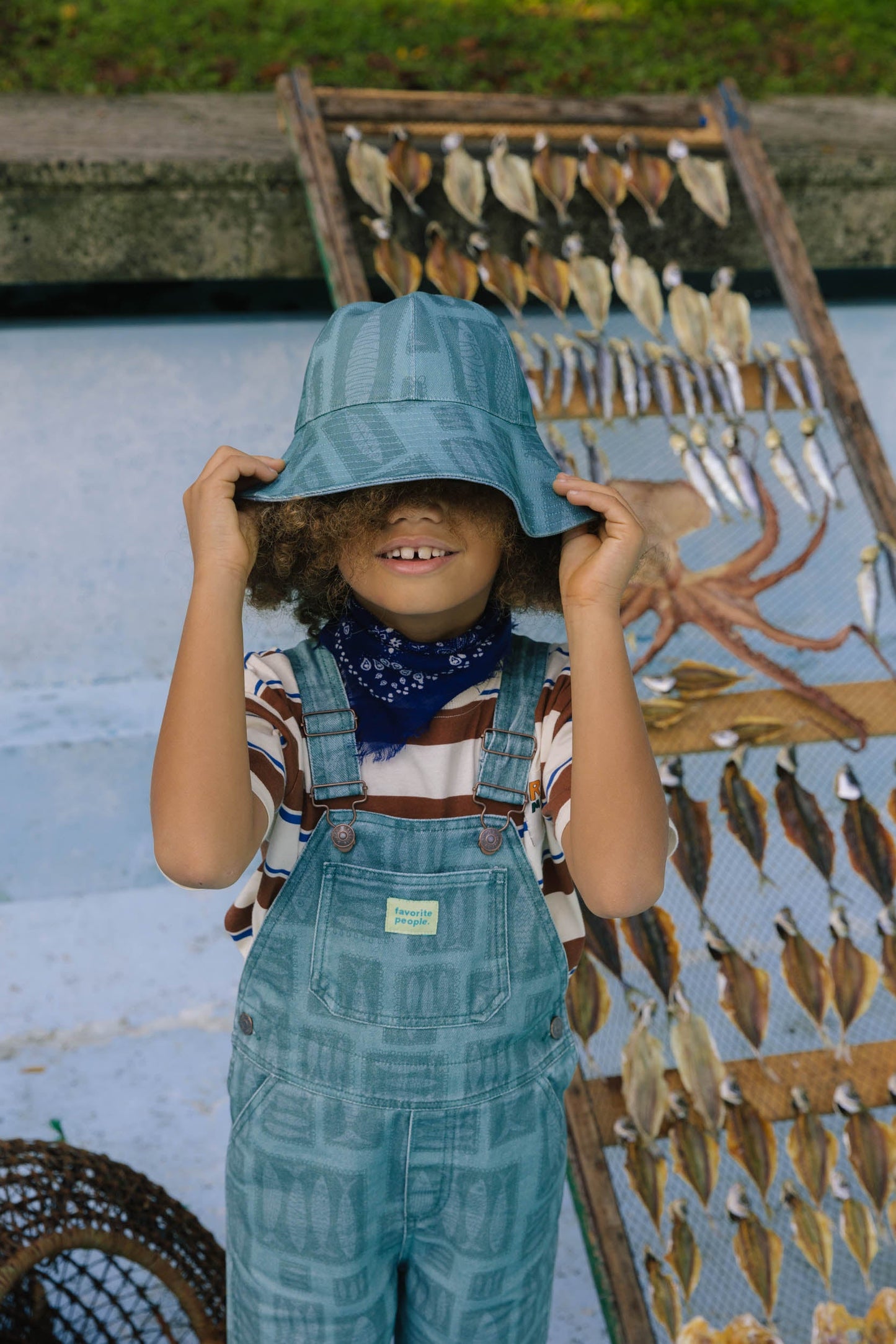 ALFAMA KIDS OVERALLS [Favorite People] (25AW)