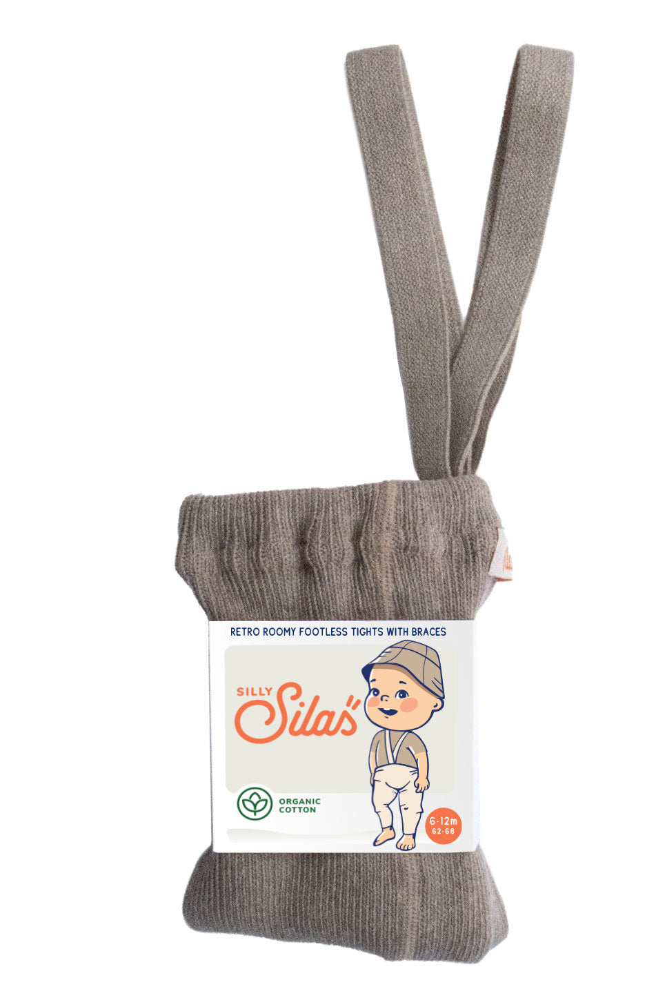 Retro Roomy Footless Tights - Peanut Blend [SILLY Silas]