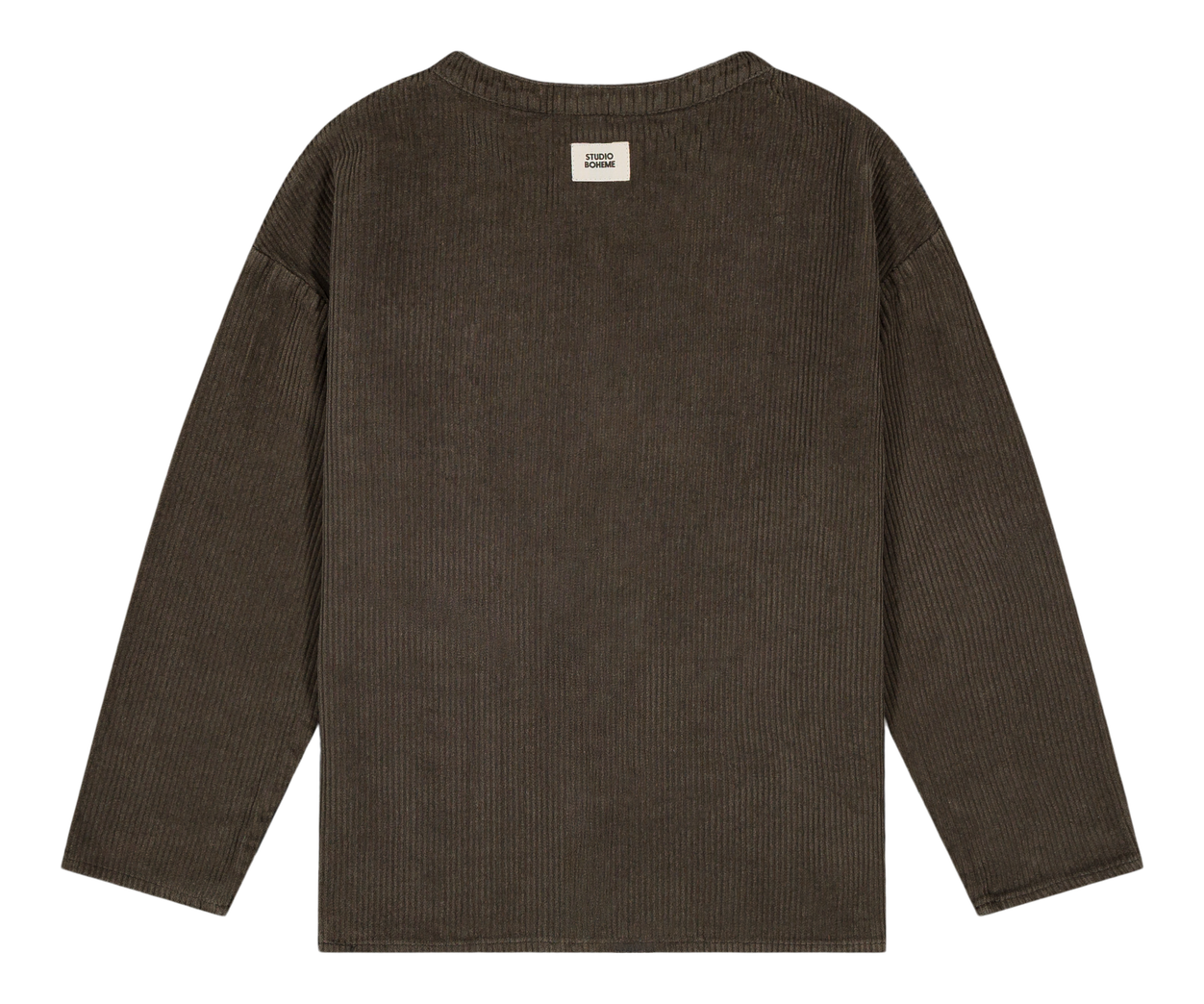 JIM SHIRT - DARK TAUPE [STUDIO BOHEME] (25AW)