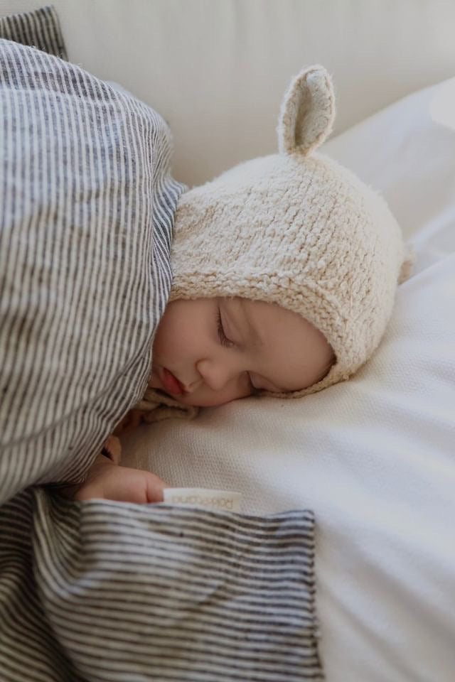 Sheep Bonnet - Off White  [GANG OF KIDS]