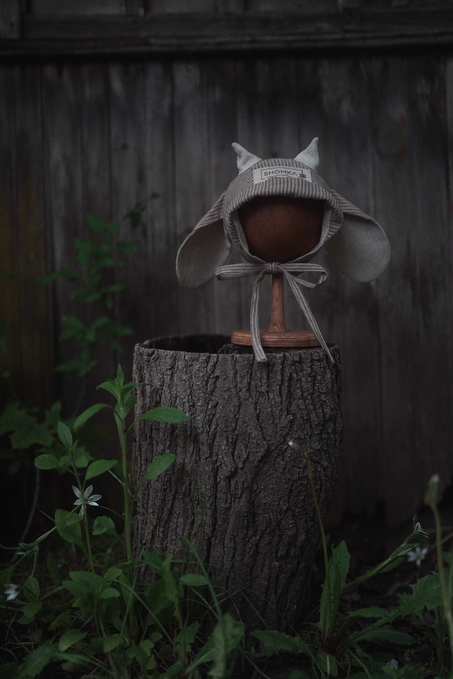 【オーダー会】'COW' LINEN BONNET [SHOMKA] 【2026年4月中旬以降順次発送】