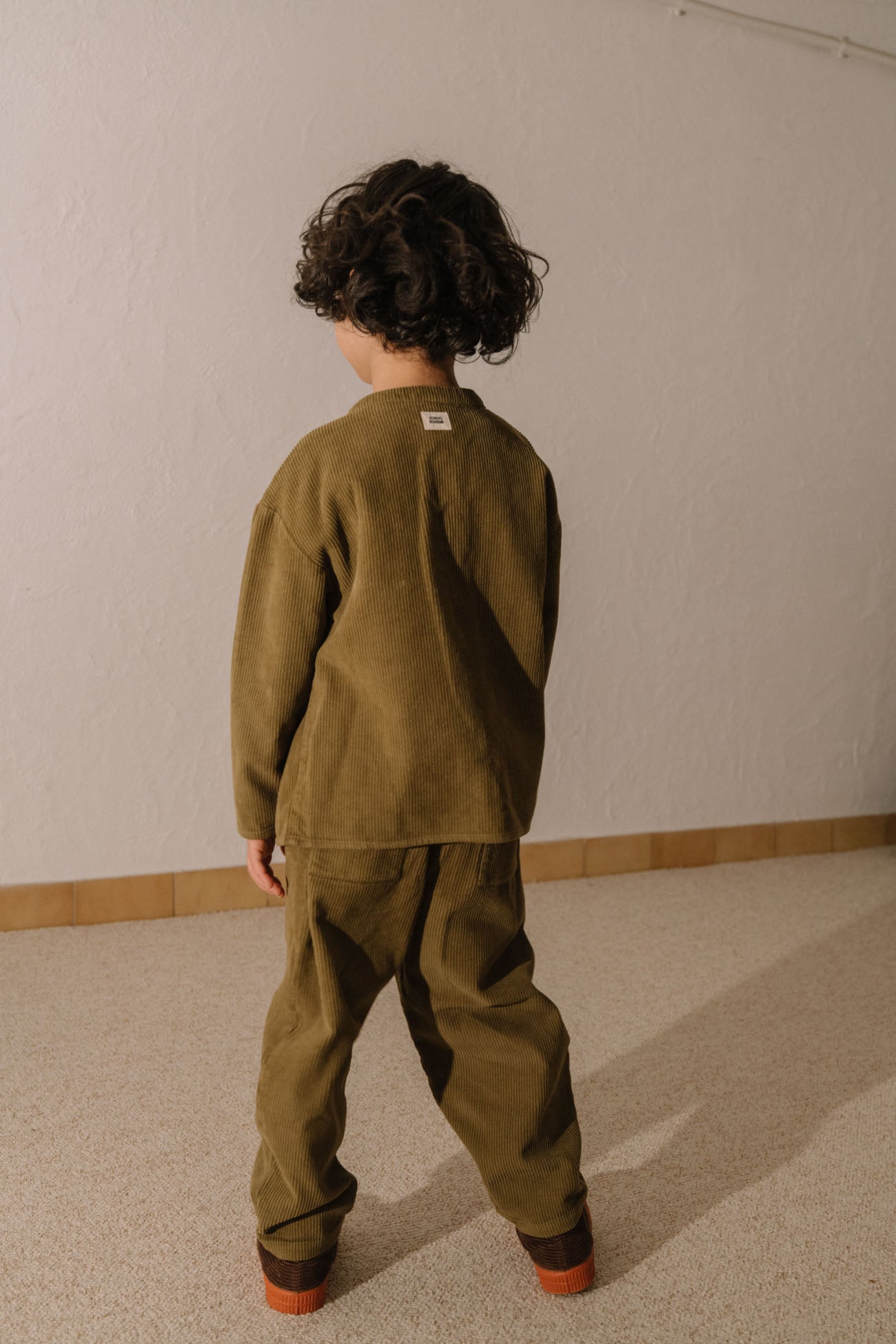 JIM SHIRT - GREEN NUTRIA [STUDIO BOHEME] (25AW)