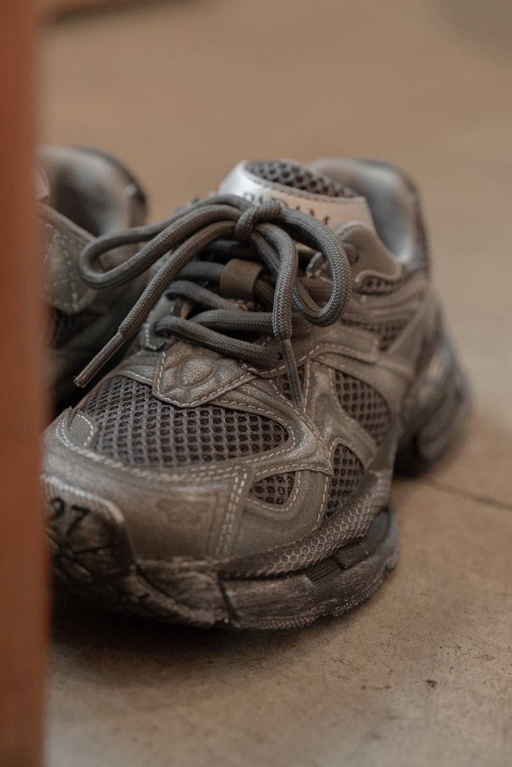 Vintage wolf sneaker - Midnight Black [PADAM] (25AW)