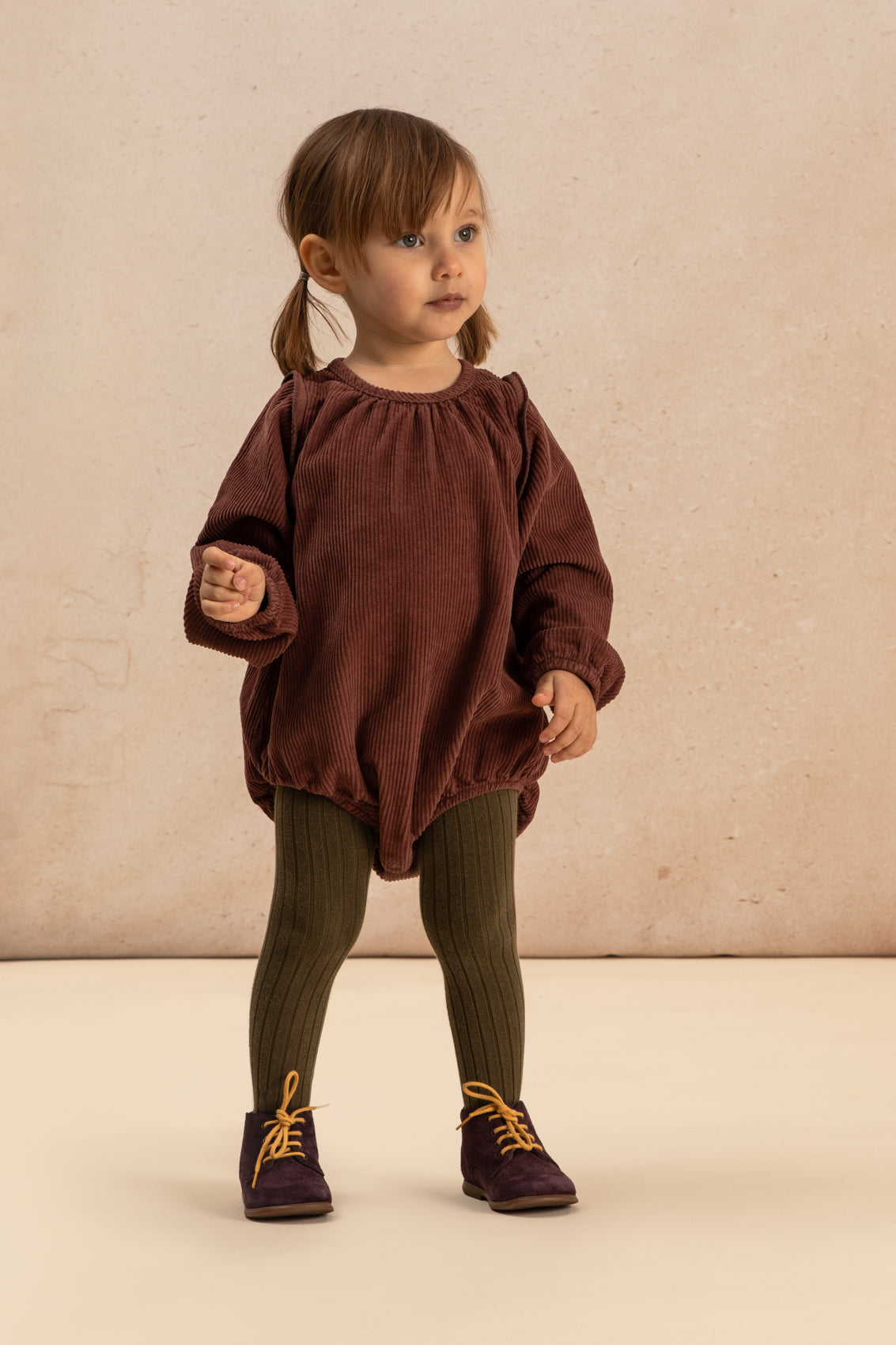 ROMPER ESMEE - PLUM