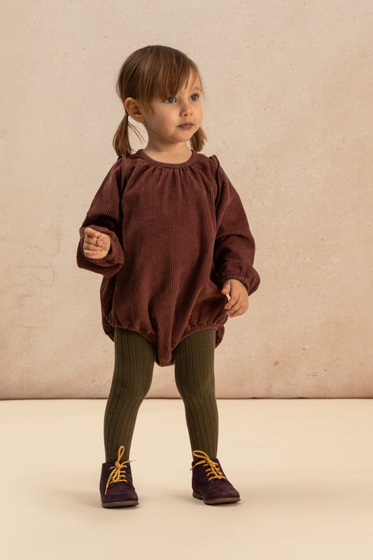 ROMPER ESMEE - PLUM