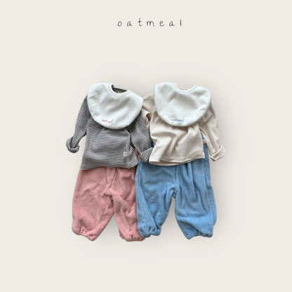 【予約商品】bebe-terry pants [Oatmeal] (26SS)【2026年3月中旬以降順次発送】