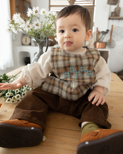 Forest Check Vest  [Doucement] (25AW)【2025年10月下旬以降お届け予定】