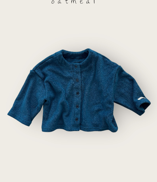 【予約商品】terry cardigan [Oatmeal] (26SS)【2026年3月中旬以降順次発送】