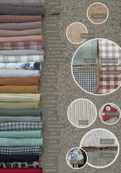 【オーダー会】[ASH generation] Linen Collar 【2024年5月中旬以降順次発送】