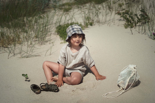 【オーダー会】'NO EARS' LINEN HAT [SHOMKA] 【2026年4月中旬以降順次発送】