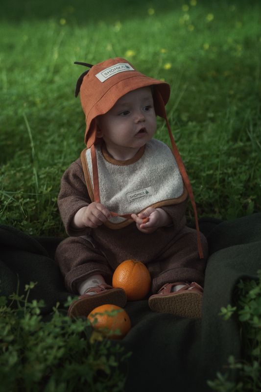 【オーダー会】'TANGERINE' LINEN FRUITS HAT [SHOMKA] 【2026年5月下旬以降順次発送】