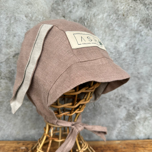 [ASH generation] rabbit bonnet (straight) / lavender
