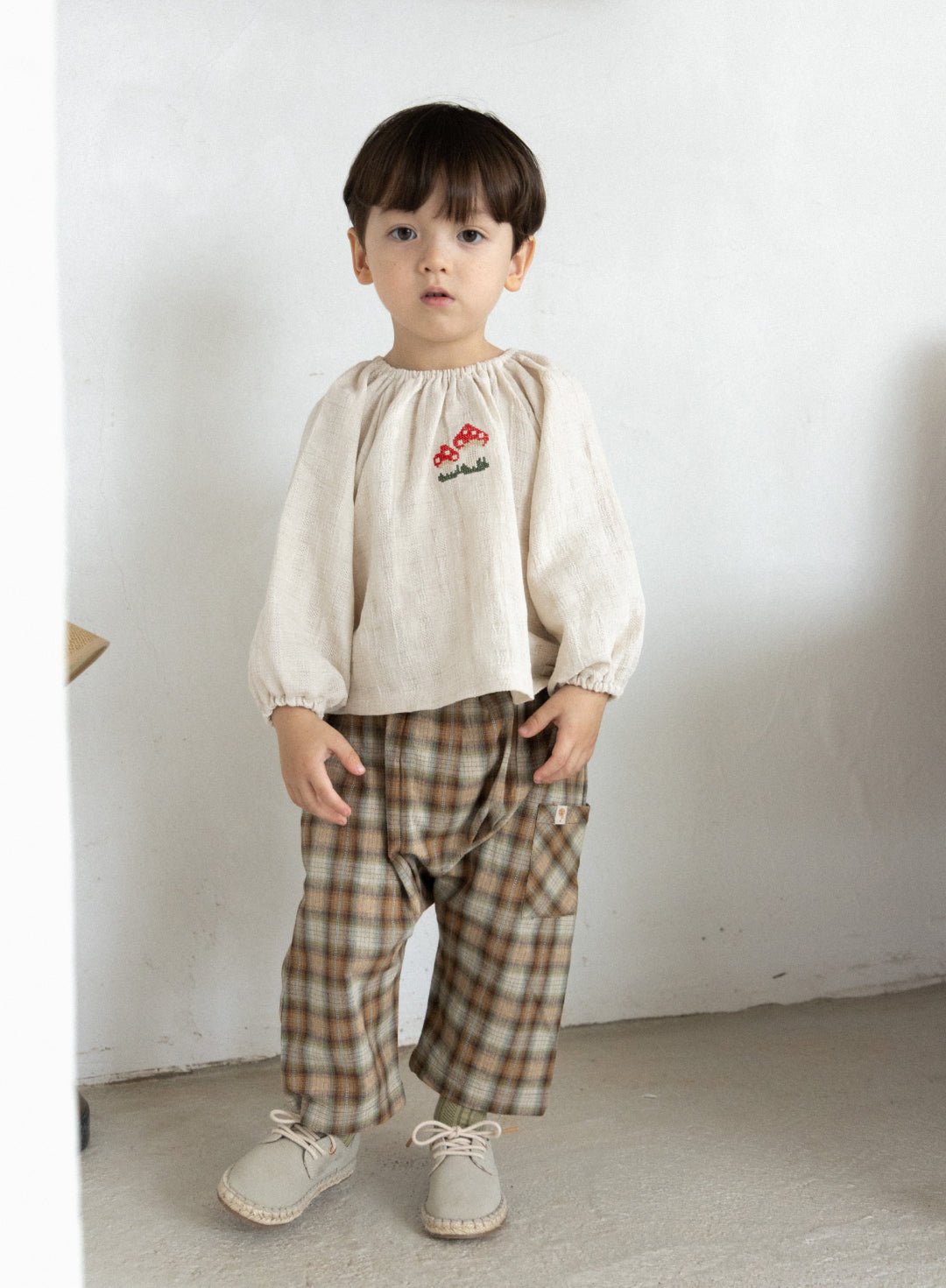 Forest Check Pocket Pants
 [Doucement] (25AW)【2025年10月下旬以降お届け予定】