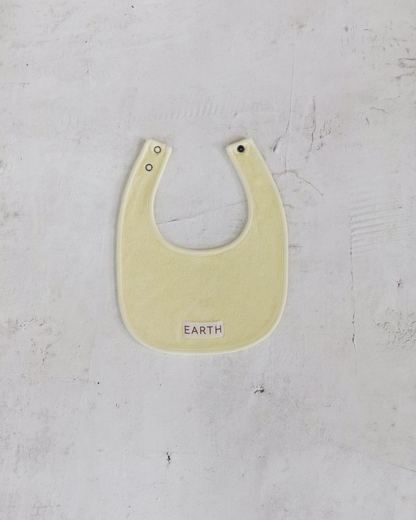 Organic Bib - Cream Yellow [EARTH THE ARCHIVE] (26AW)