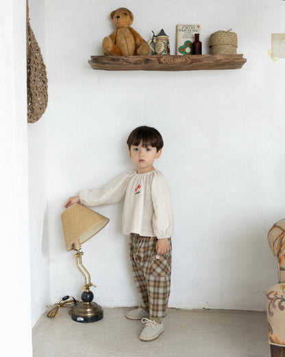 Little Mushroom Blouse [Doucement] (25AW)【2025年10月下旬以降お届け予定】