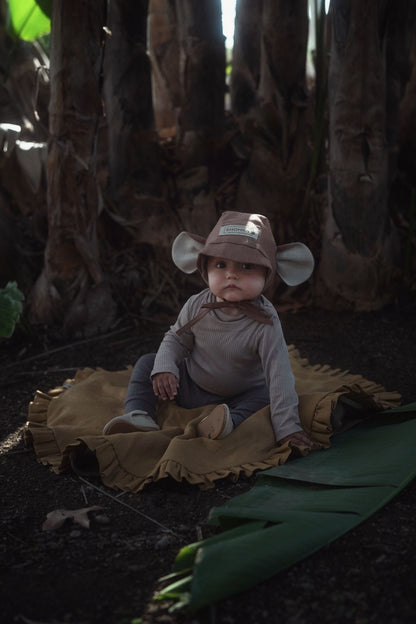 【オーダー会】'MONKEY' LINEN BONNET [SHOMKA] 【2026年4月中旬以降順次発送】