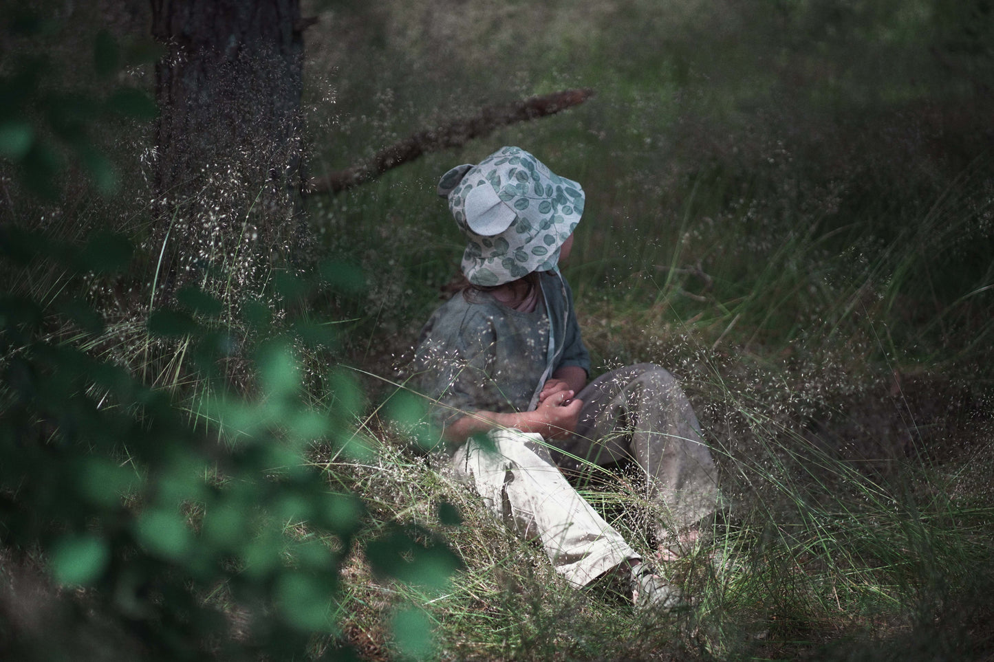 【オーダー会】'MOUSE' LINEN HAT [SHOMKA] 【2026年4月中旬以降順次発送】