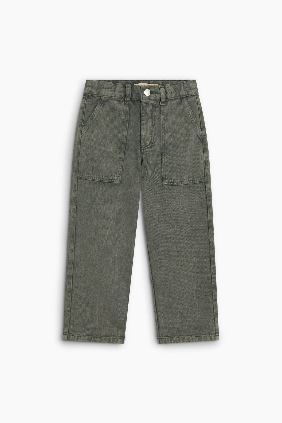 TNS Denim Baggy Pant - Tea Leaf [the new society](26AW)drop1