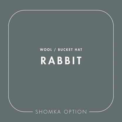 【SHÓMKA】option / type (wool bucket hat)