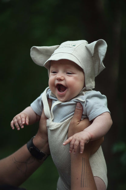 【オーダー会】'FOX' LINEN BONNET [SHOMKA] 【2026年4月中旬以降順次発送】