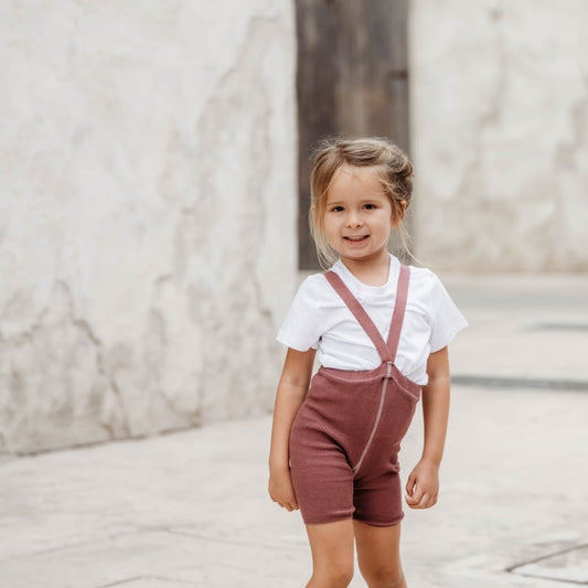 Retro Ribbed Shorty Tights - Acai Smoothie [SILLY Silas]