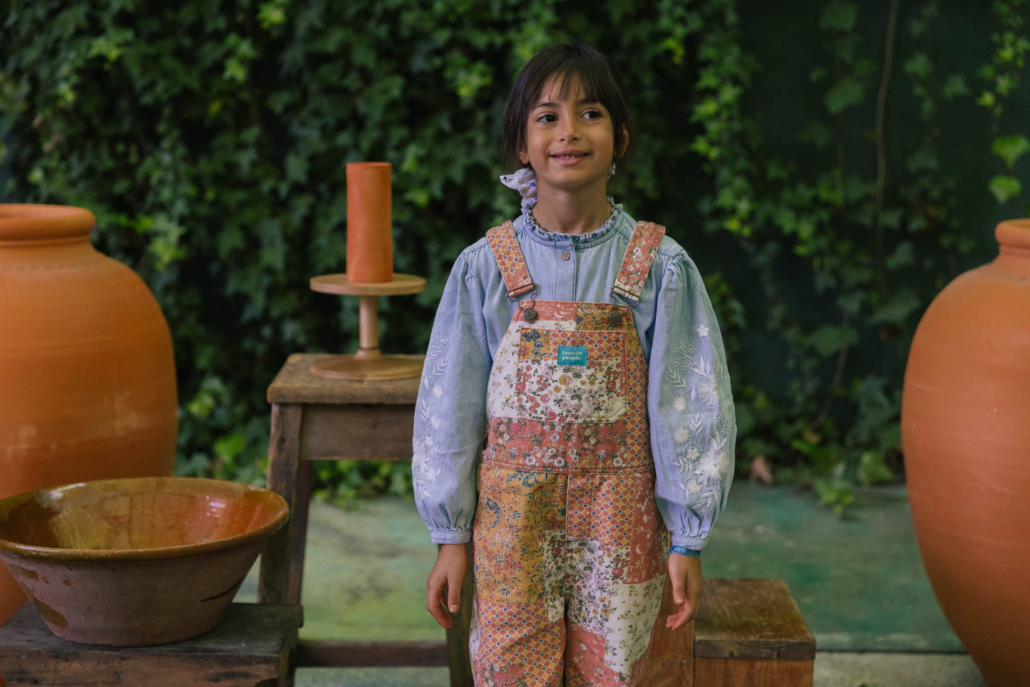 ROMARIA KIDS OVERALLS [Favorite People] (25AW)