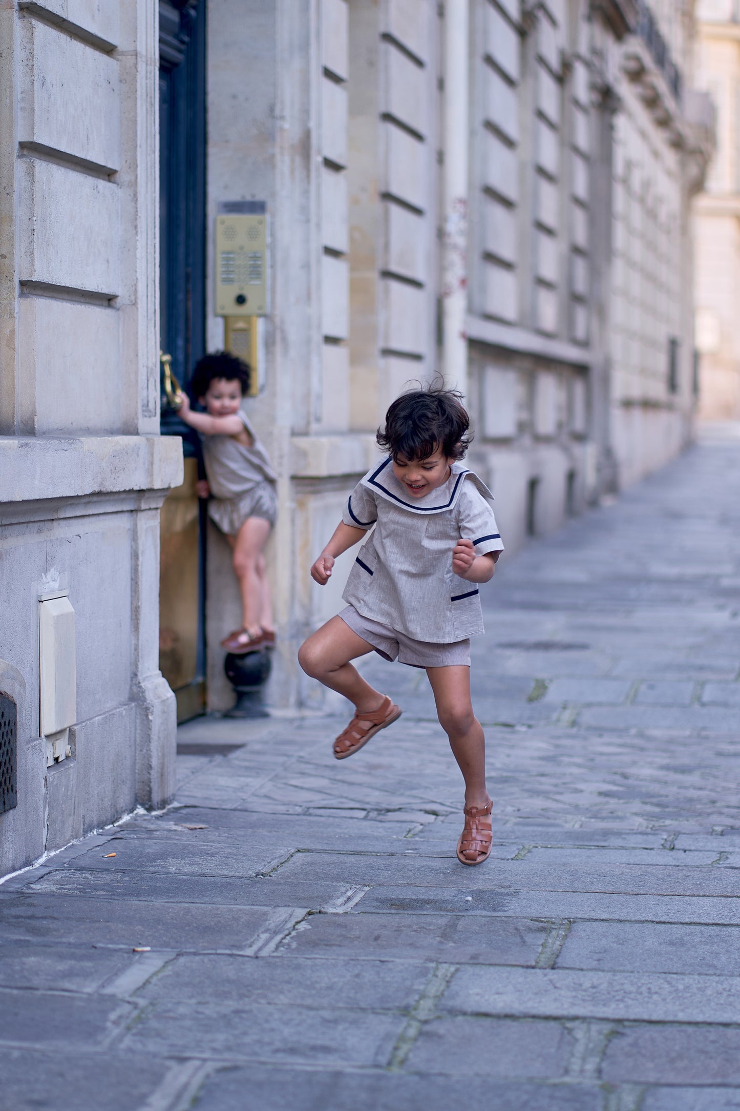 Short SEVRES - sand [Maison Marelle] (26SS)
