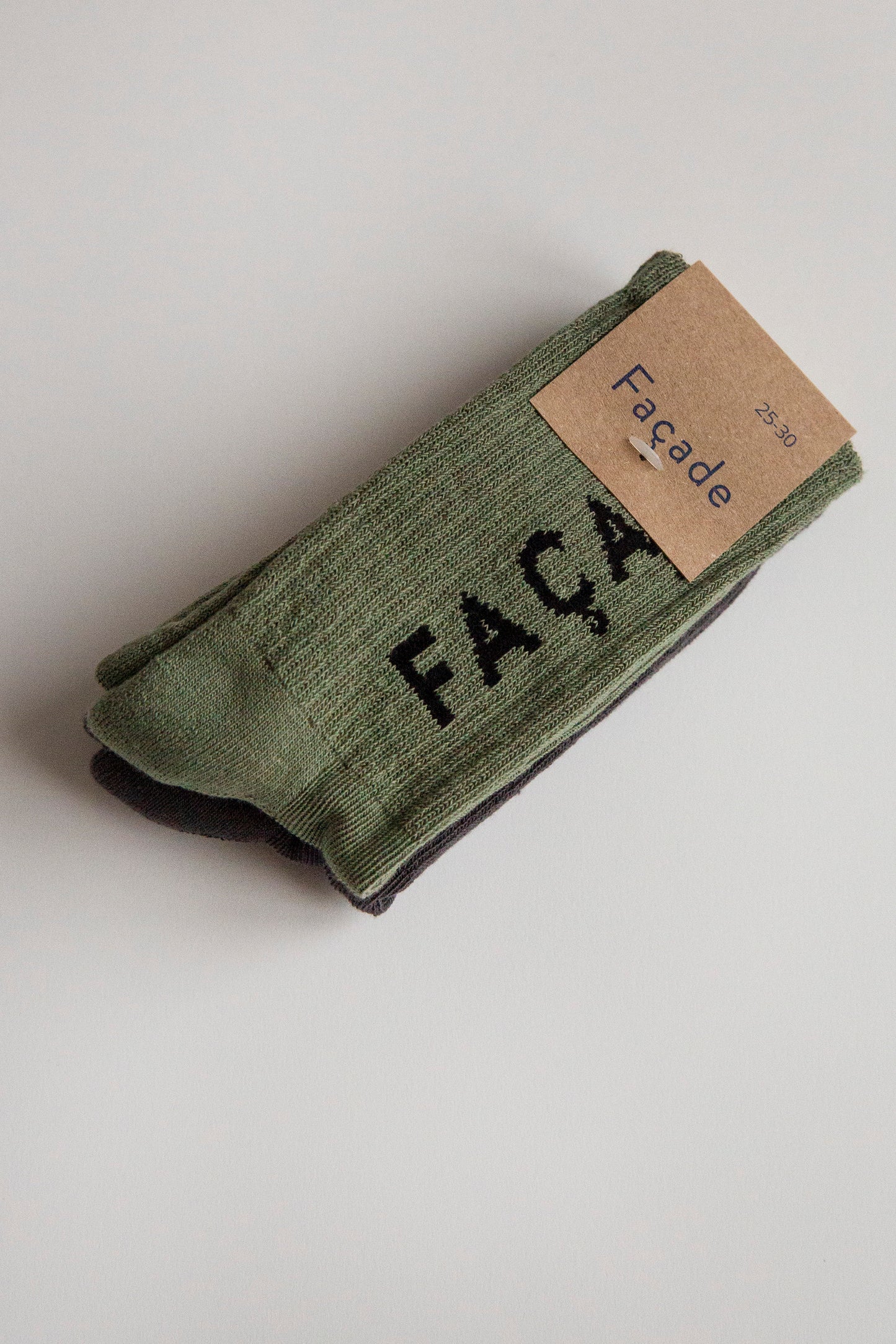Façade Ribbed Socks - 2P set [Façade] (26SS)
