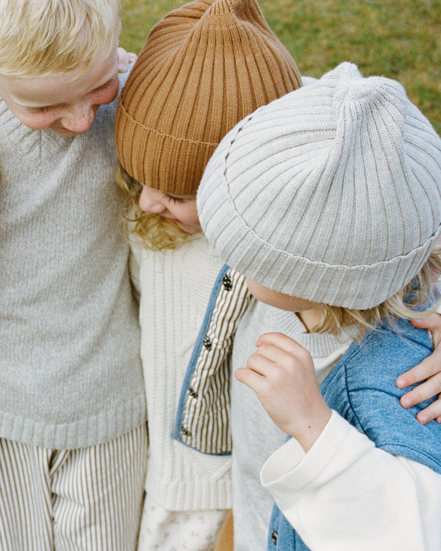 Ribbed Pixie Beanie - Toast [GROWN](25KIDS CLUB)