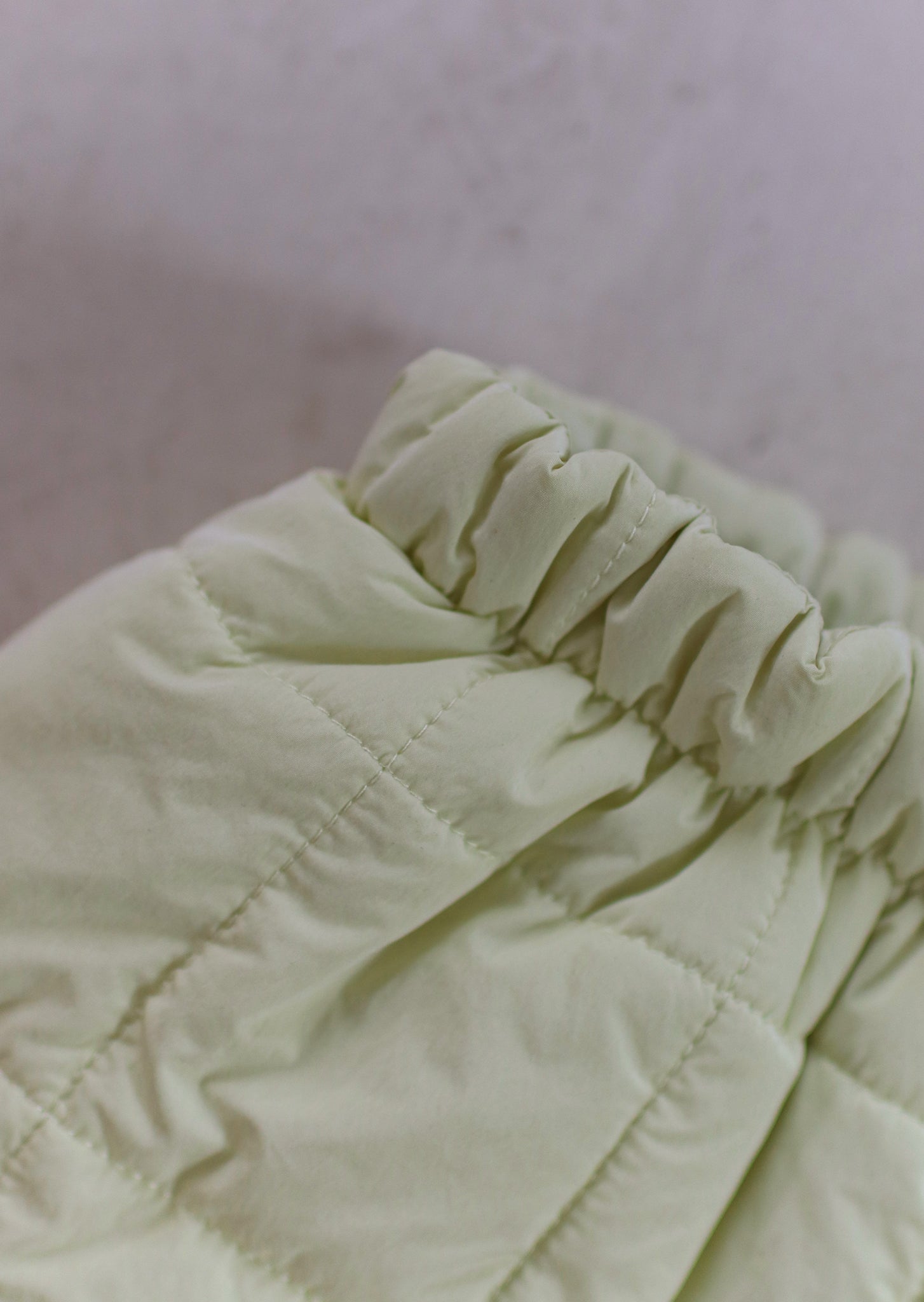 Lightweight padded pants - Light Olive [EARTH THE ARCHIVE] (26AW)