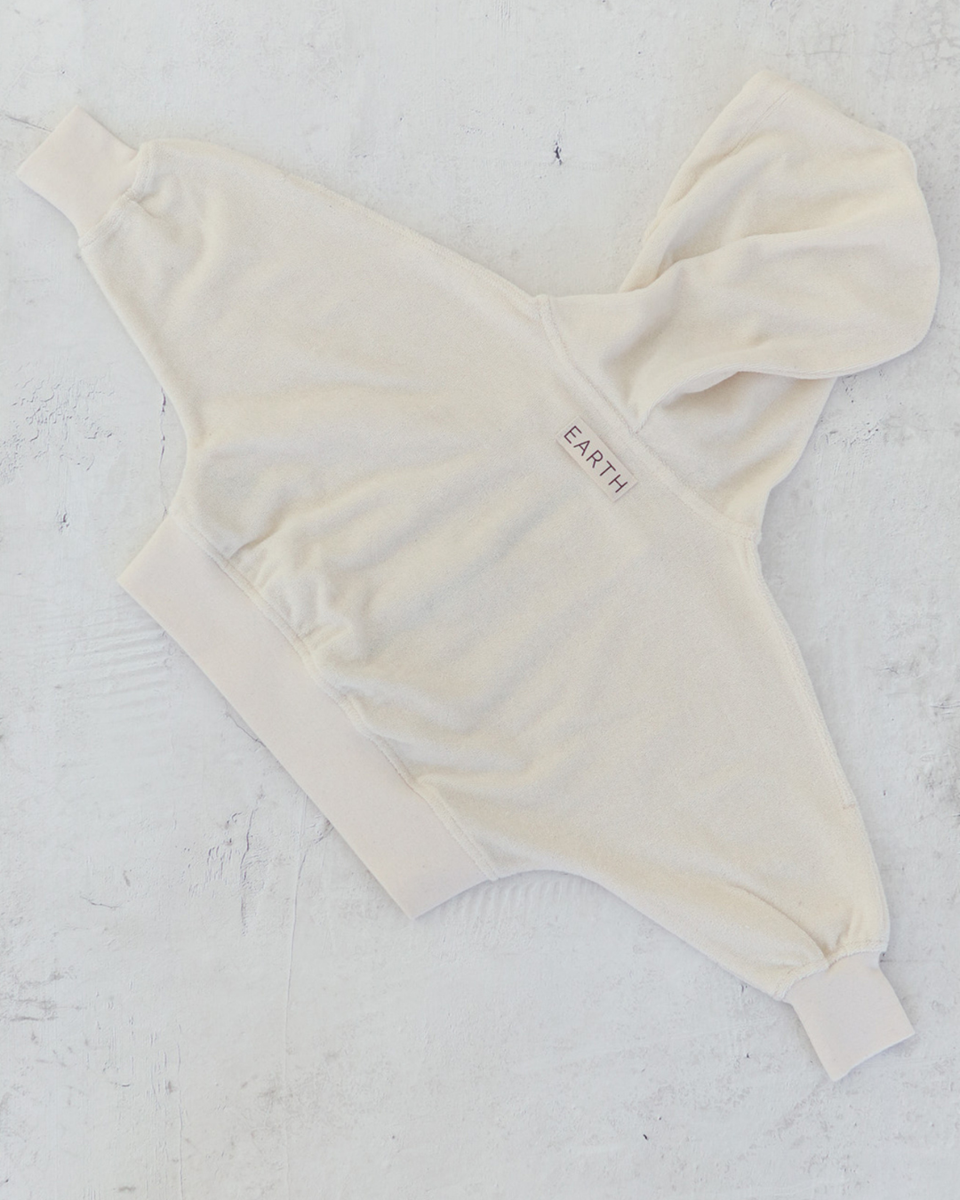 Volume hoodie - Ecru Cream [EARTH THE ARCHIVE] (26AW)