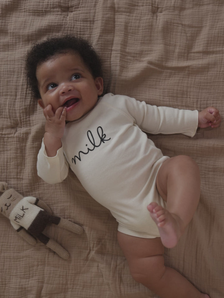 O~Z UNDYED MILK BODYSUIT [organic zoo]