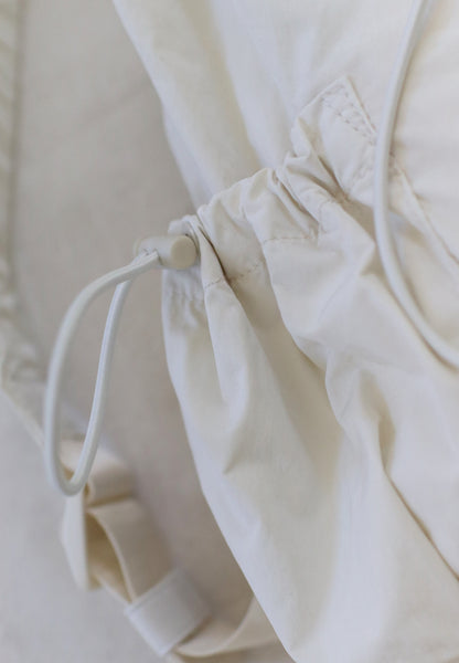 Light weight back pack - Cream [EARTH THE ARCHIVE] (26AW)