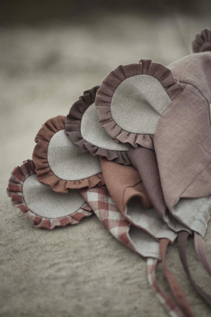 【オーダー会】'KOALA' LINEN BONNET [SHOMKA] 【2026年4月中旬以降順次発送】