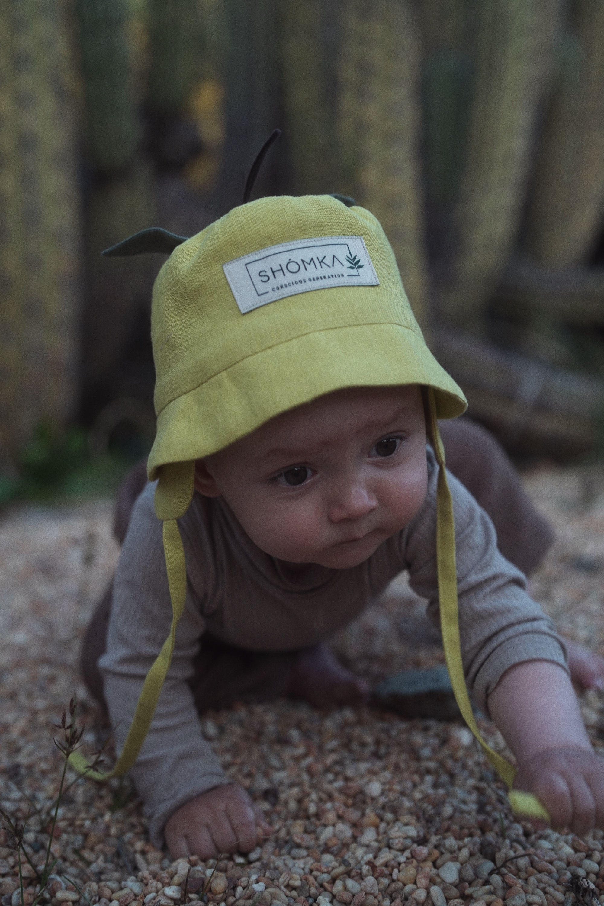 【オーダー会】'LEMON' LINEN FRUITS HAT [SHOMKA] 【2026年5月下旬以降順次発送】
