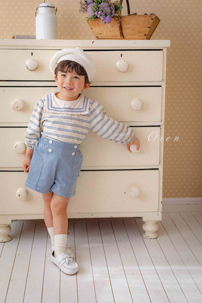 【予約商品】Marine st top and bottom [Oren] (26SS)【2026年3月中旬以降順次発送】