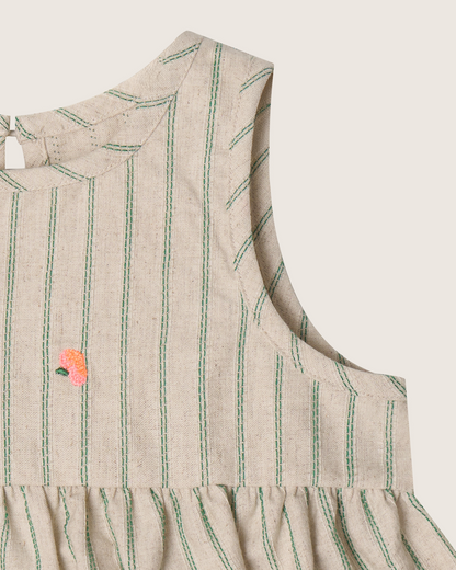 Peach Bloom Linen Suit  [Doucement] (25SS)