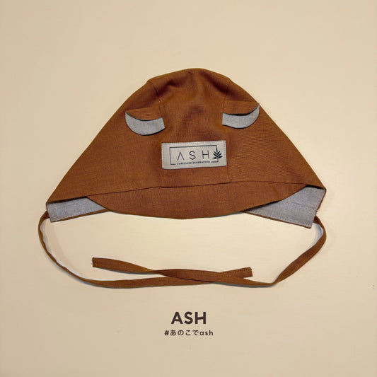 [ASH generation] bear bonnet (straight) / ginger
